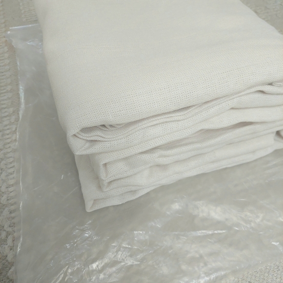 NWOT! Quince Tex. Linen Sand Filtering Curtains Set Of 2 Panels! 48"x 96" (F62) - Picture 6 of 12